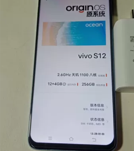 vivo s12 全网通5g 256+12...