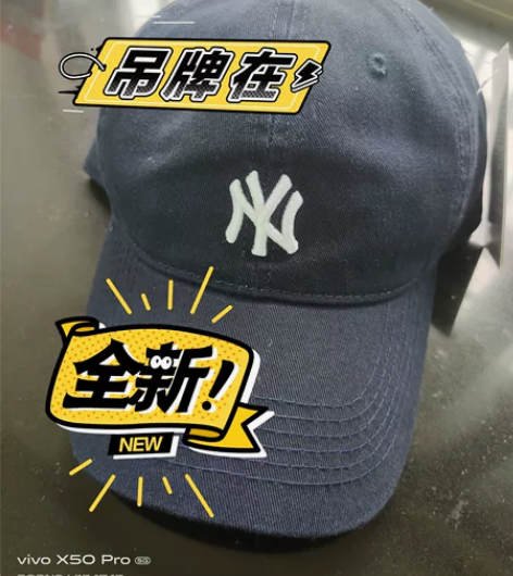 经典小标ny la 软顶棒球帽    可调...