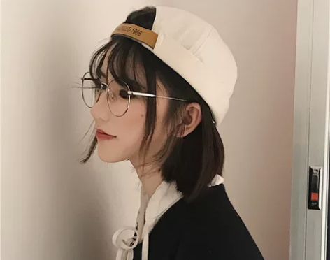 帽子女韩版chic字母地主帽日系软妹复古瓜...