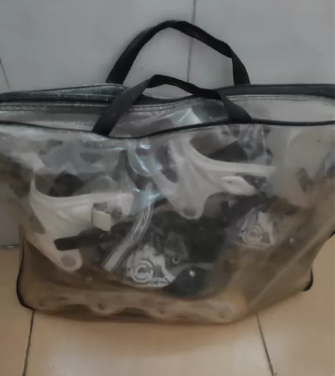 成人儿童通用旱冰鞋滑冰，直排双排都可调，9...