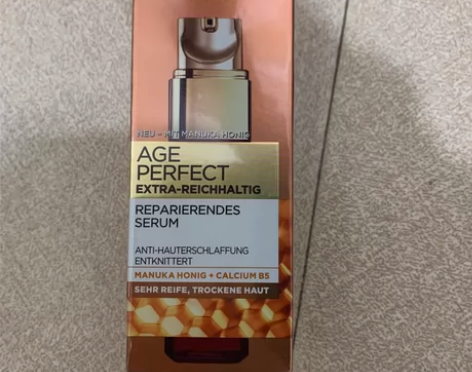 LOREAL欧莱雅蜂蜜精华AGE金致臻颜麦...