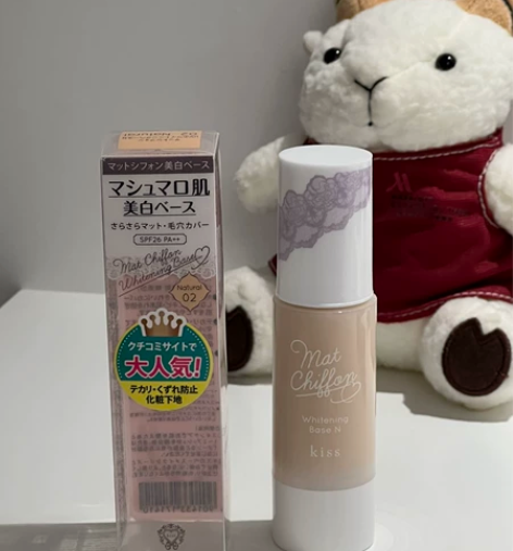 KISS棉花糖妆前乳隔离 控油02色 开封...