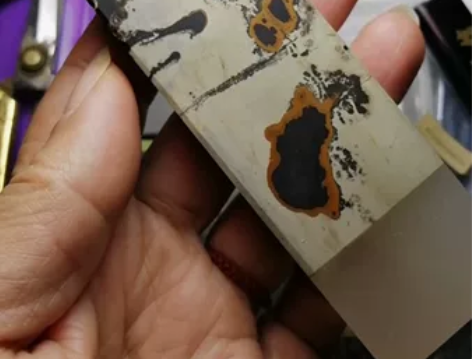 仅此一个，阿富汗白玉和国画石粘接而成的镇纸...