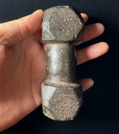 老石器 清代石器，包浆老辣，器型古朴，品相...