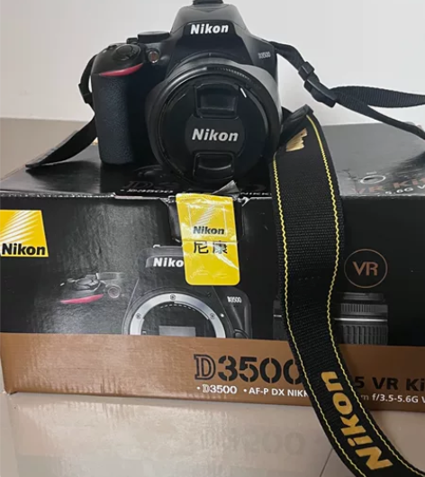 尼康d3500相机机身+18-55vr镜头...