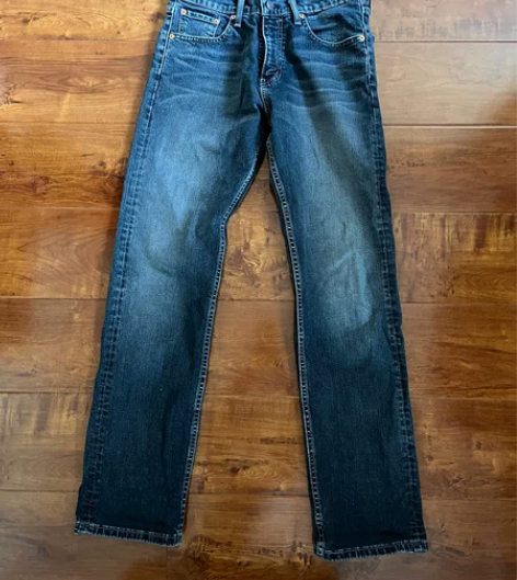 Levis李维斯505直筒牛仔裤 30/32 较厚 一经售出...