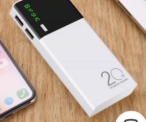 [全新的]黑米充电宝20000毫安大容量快...