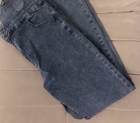 高腰小脚牛仔裤 全新有吊牌4xl 感兴趣的...