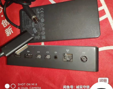 微软原版 surface扩展坞1661，配...