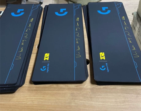 超大鼠标垫罗技超大桌垫鼠标垫锁边加厚加长竞...