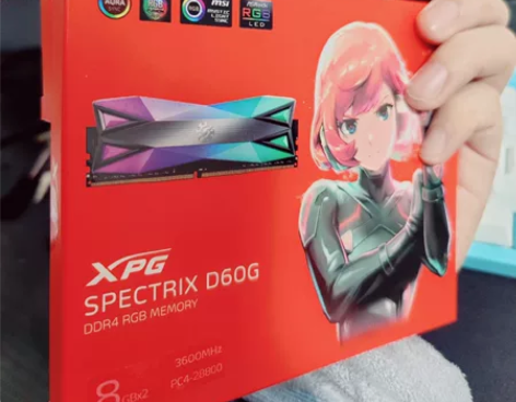 全新威刚XGP D60 3600mhz高频...