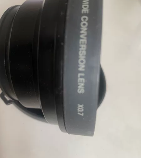 索尼广角镜头 摄像机 照相机都可以正常使用...