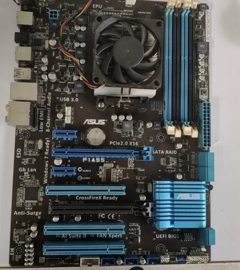 华硕F1A55主板socket905针，正...
