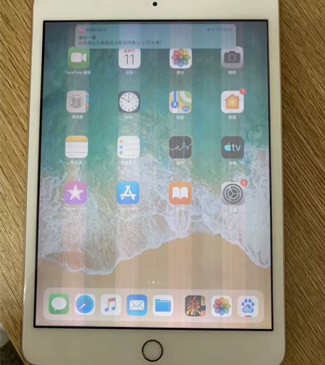 iPad mini3国行16g，有花屏的毛...