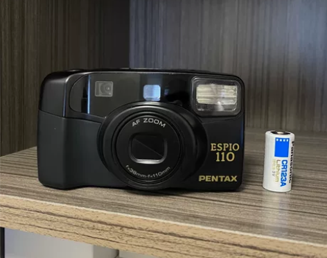 宾得110胶片相机 变焦胶片相机penta...