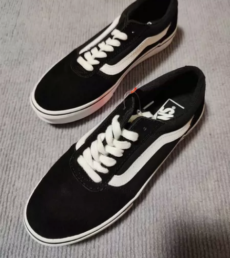 VANS范斯 Maddie经典黑白低帮复古...