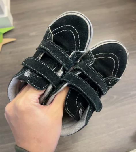 8新 高帮vans 适合脚长16.8-17...