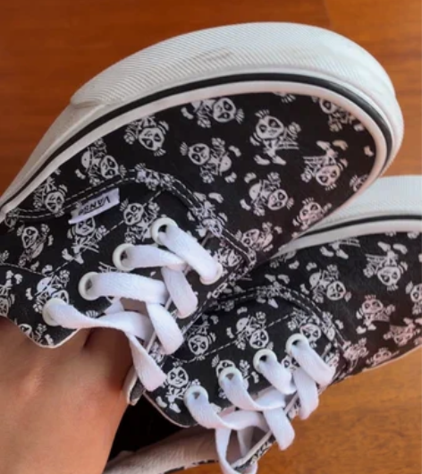 VANS功夫熊猫板鞋女 VANS功夫熊猫板...