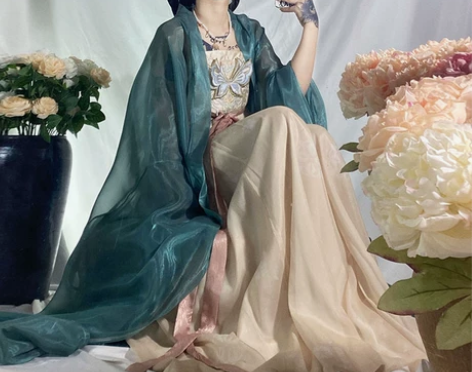 清梳 正品原创汉服唐制中国风齐胸襦裙大袖衫...