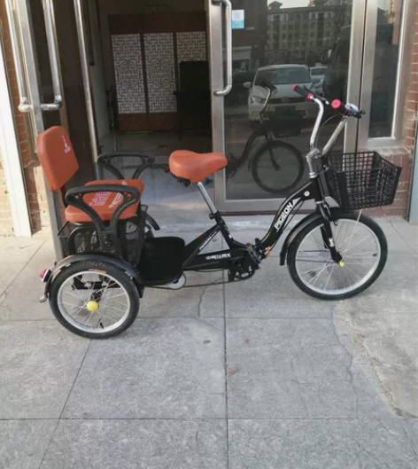 全新飞鸽脚蹬三轮自行车，今年夏天买的，几乎...