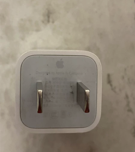 苹果 iphone 原厂 5w 充电头 感...