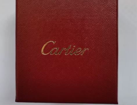 Cartier卡地亚戒指盒首饰盒，估计可以...