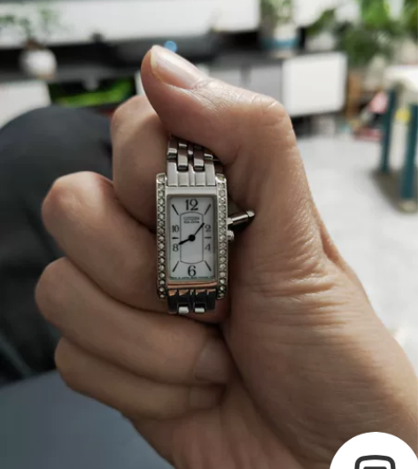 9成新西铁城（citizen）光动能女士手...