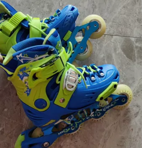 SOFT溜冰鞋儿童轮滑鞋初学者平花旱冰鞋全...