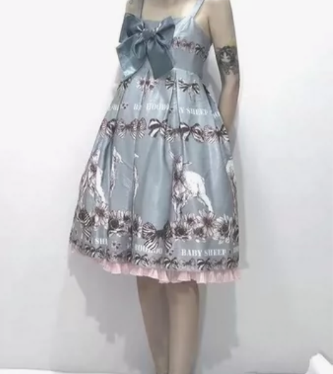 Booboo原创lolita小绵羊系列JS...