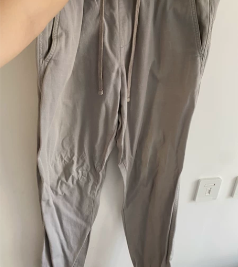 Gap 男士浅灰色休闲裤 显瘦 轻薄 夏天...