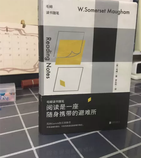 毛姆读书随笔 《阅读是一座随身携带的避难所...
