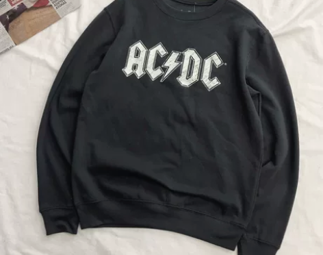 AC/DC乐队重金属摇滚卫衣 官方出品,目...