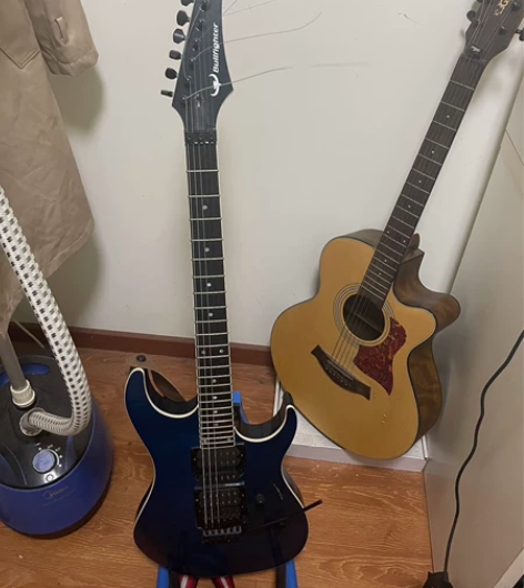 斗牛士电吉他单摇滚演奏B-300韩产拾音器...