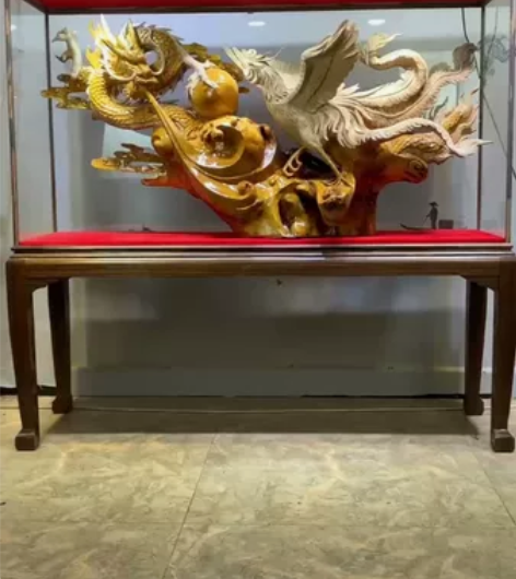 木雕龙凤呈祥 感兴趣的话点“我想要”和我私...