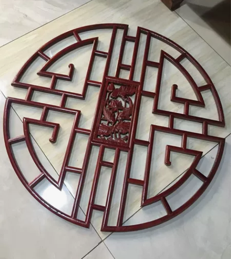 东阳木雕挂件，榆木 感兴趣的话点“我想要”...