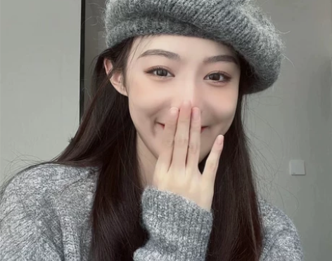马海毛针织贝雷帽女秋冬韩系百搭英伦复古显脸...