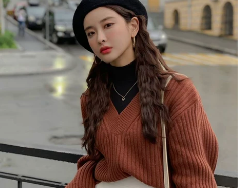 羊毛呢贝雷帽女秋冬英伦复古新款韩版潮显脸小...