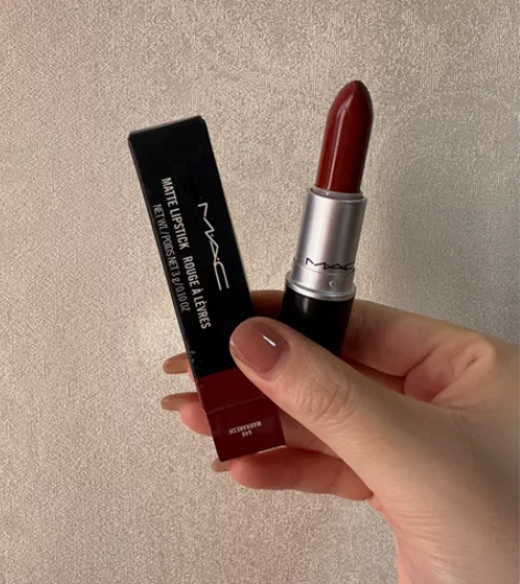 mac口红 646色号 实拍 别问是不是正...