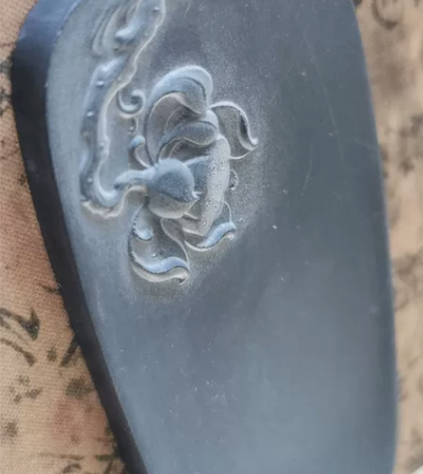 精品歙砚《莲花池》 材质：歙砚龙潭坑   ...