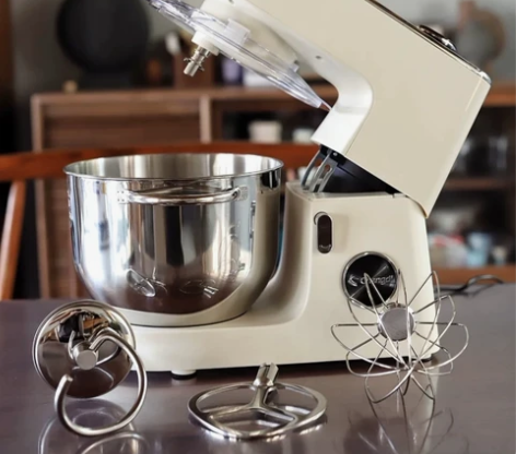 长帝企鹅顶顶静音厨师机家用小型多功能商用全...