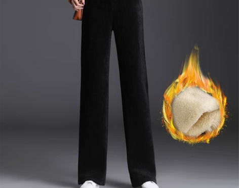 【暖心价】超厚羊羔绒裤子冬季新款加绒裤子女...