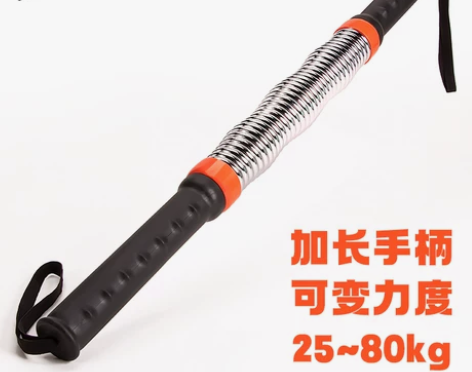 臂力器男士家用健身器材可调节专业弹簧握力棒...