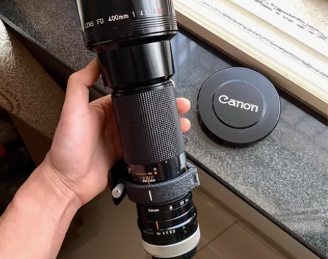 佳能FD 400mm F4.5 ssc 手...