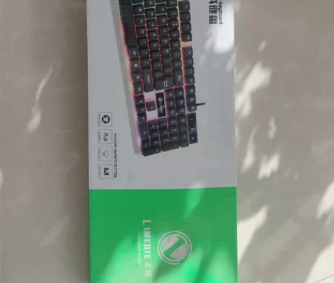 力镁 TX30悬浮式背光游戏键盘 买电脑送...