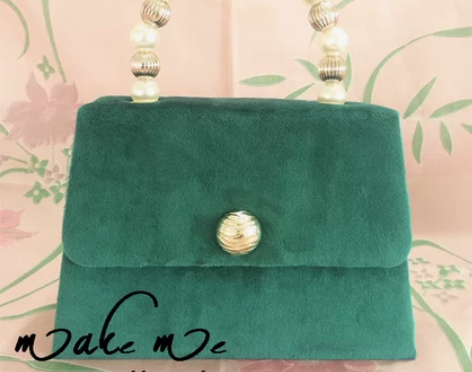 女包复古绿古董包vintage女士手提包新...