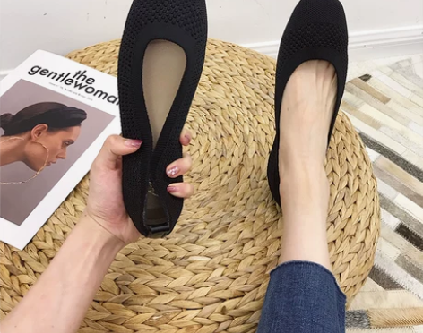 单鞋女方头2022新款软底豆豆鞋透气网面蛋...