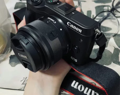 佳能EOSM6微单,某东官方旗舰店购买,使...