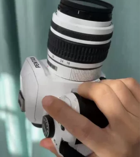 宾得原装镜头1855PK卡口 镜头很干净