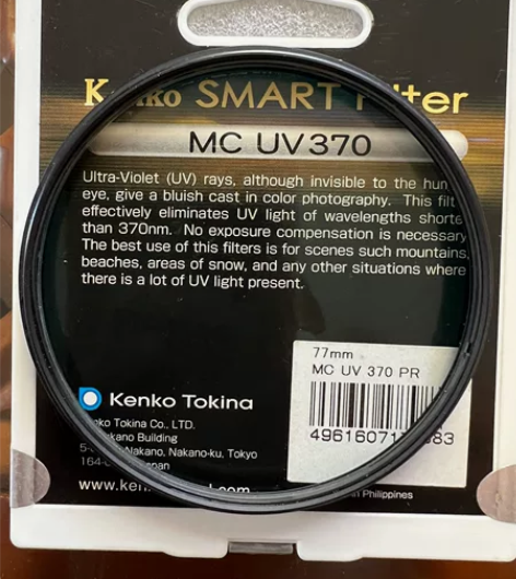 肯高UV滤镜77毫米㎜,闲置相机镜头保护镜...