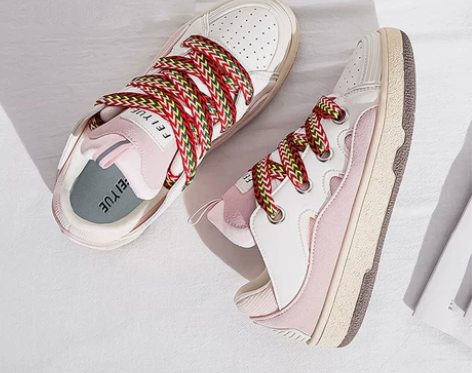 飞跃女鞋2022年新款夏季ins潮百搭加厚...